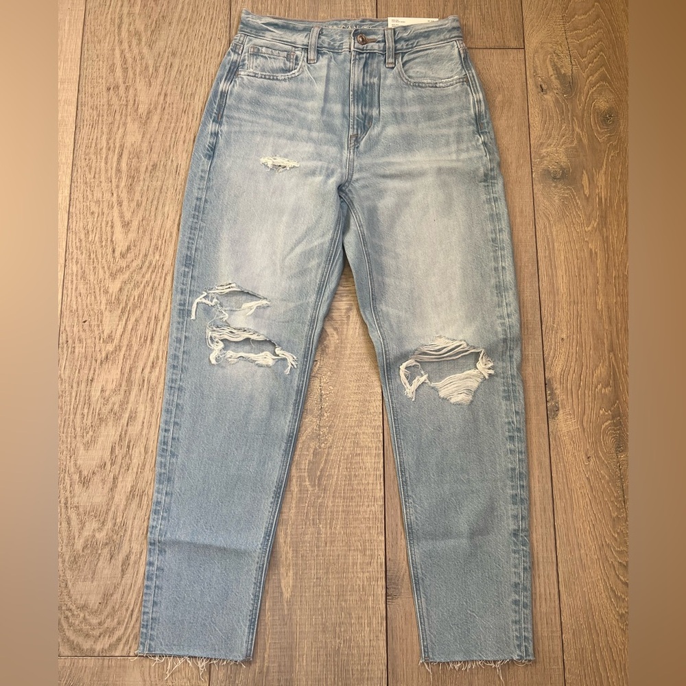 American Eagle Outfitters Light Blue High Rise Jeans